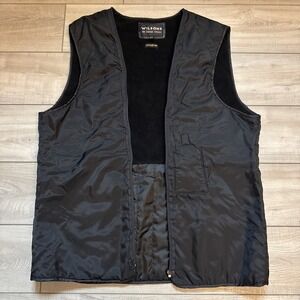 Wilson Leather Thinsulate Zip-in Zip-Out Replacement Lining Vest 2XLT Black
